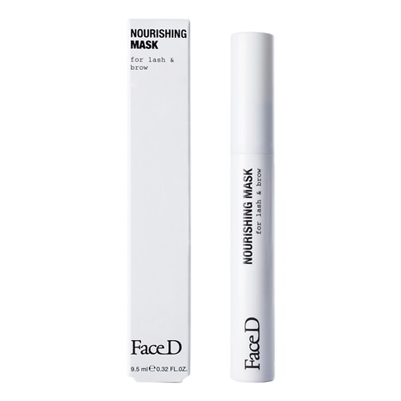 Mascara mask - maschera crema ciglia&sopracciglia Formato Viaggio, FACE D
